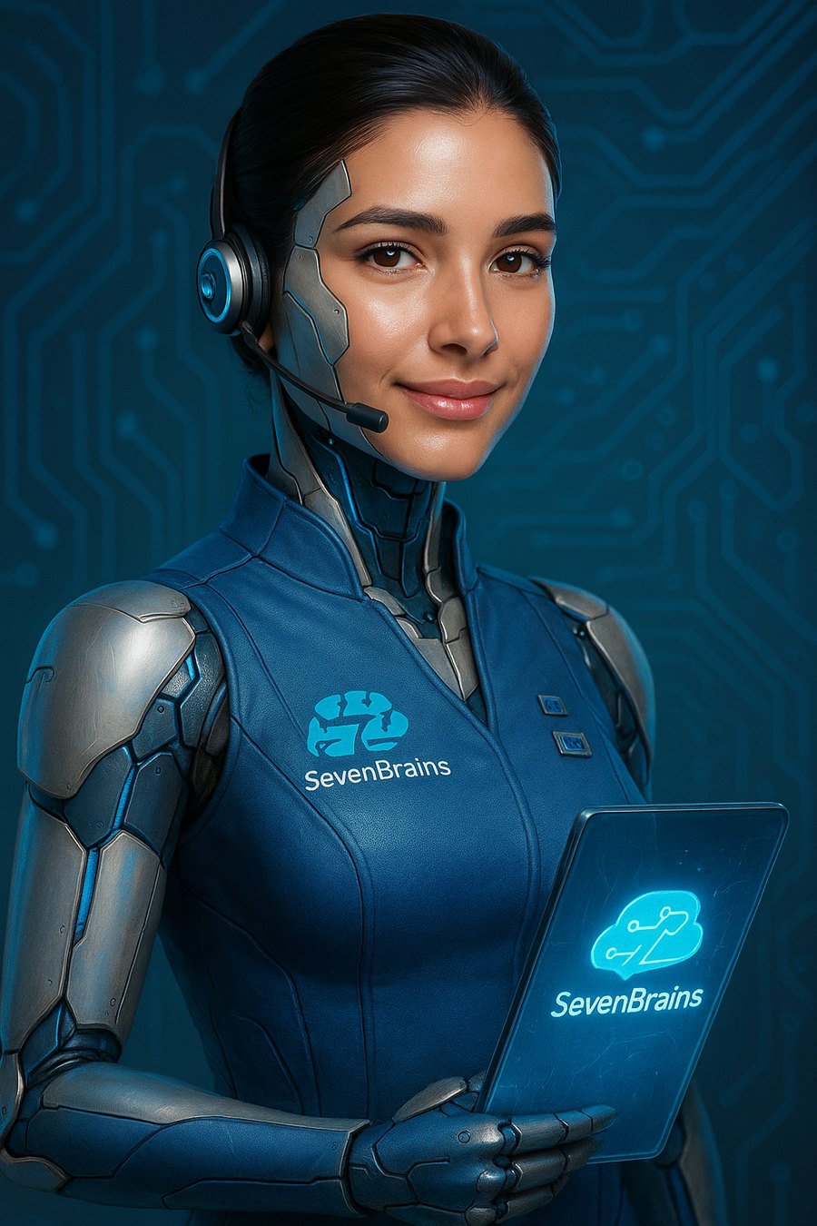 XANIA, la asistente con IA de Seven Brains